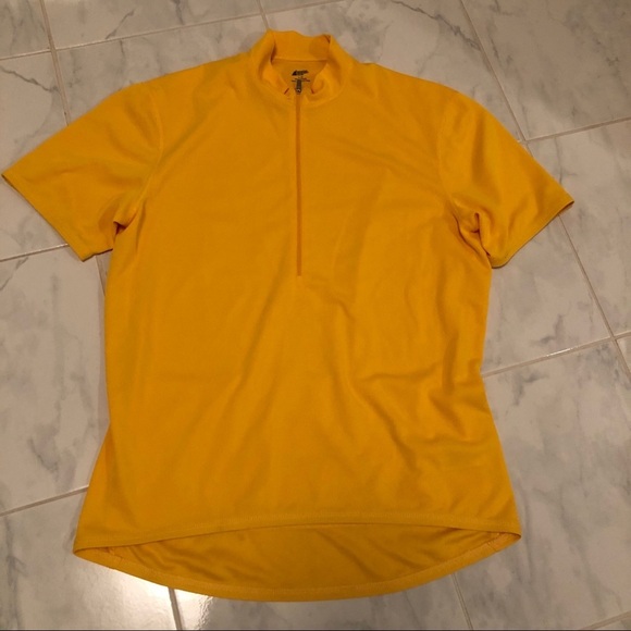 Mountain Equipment Coop Other - Mec men’s yellow bike shirt. EUC